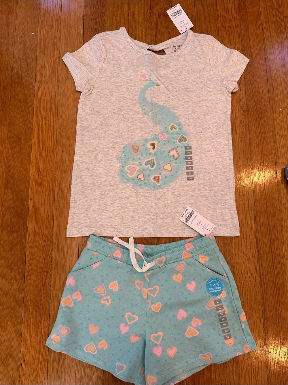 8 assorted summer girls Bundle, size 10, new/like new